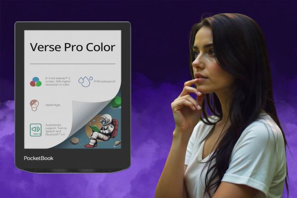 Pocketbook Verse Pro Color a színes e-könyv olvasó