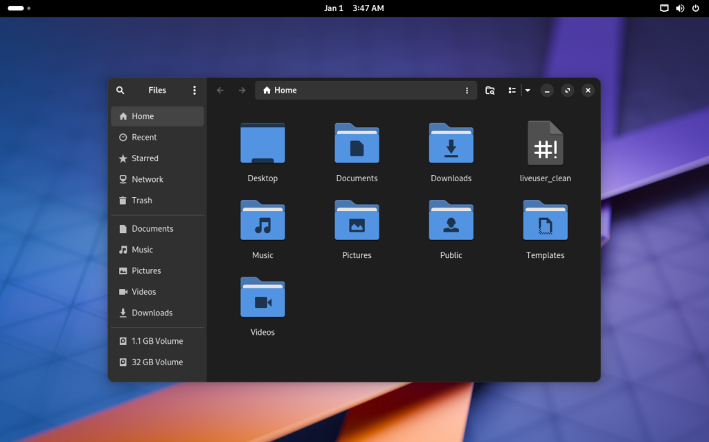 Nobara 41 GNOME 47.2