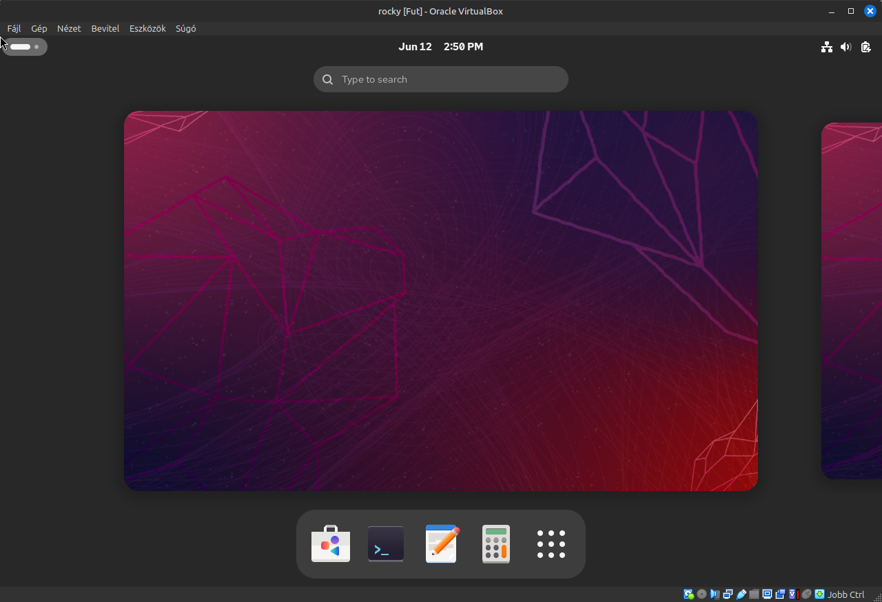 Rocky Linux 10 GNOME 47.4