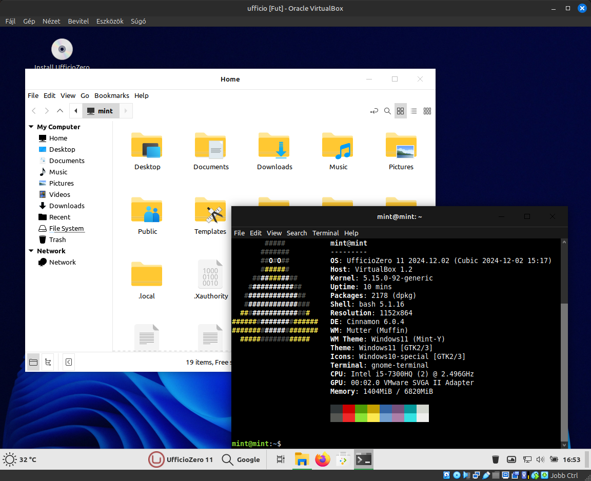 Ufficio Zero 11 meglehetősen jól utánozza a Windowst azok számára akik erre vágynak