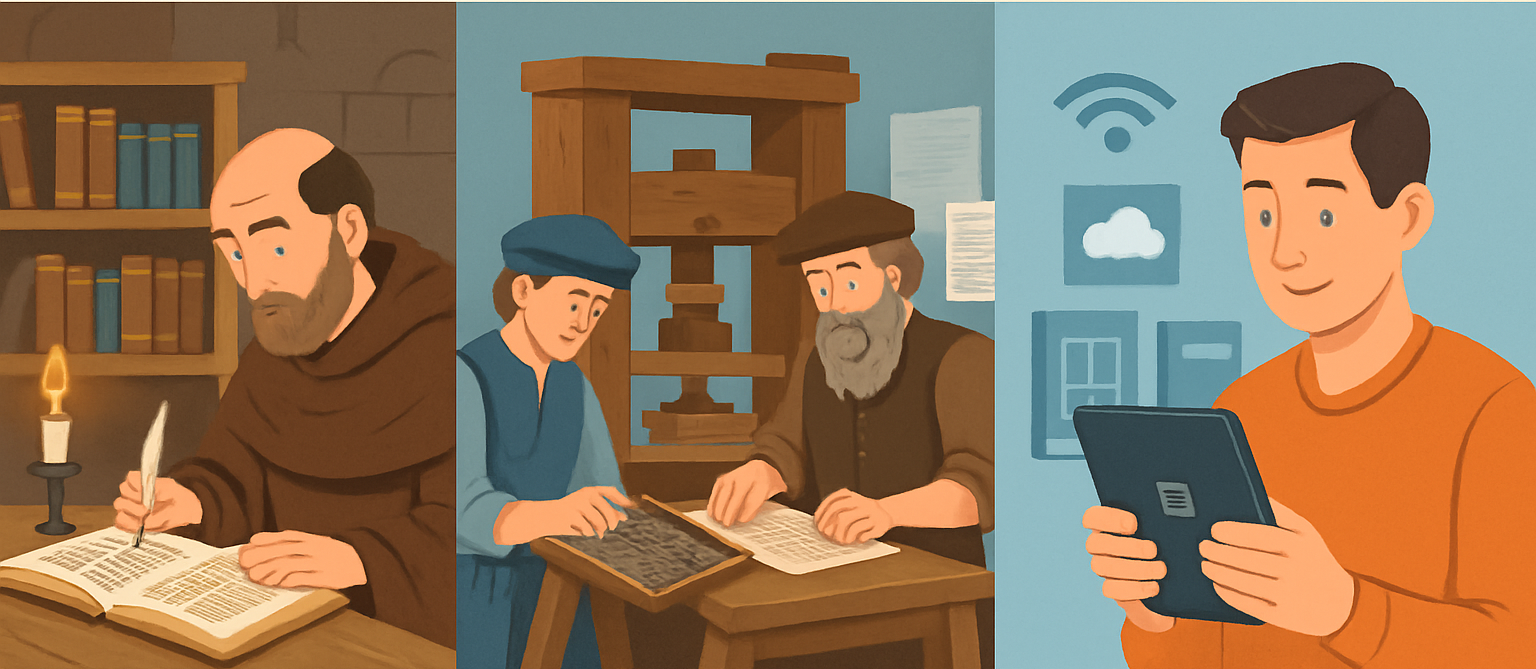 The rise and fall of the printing industry